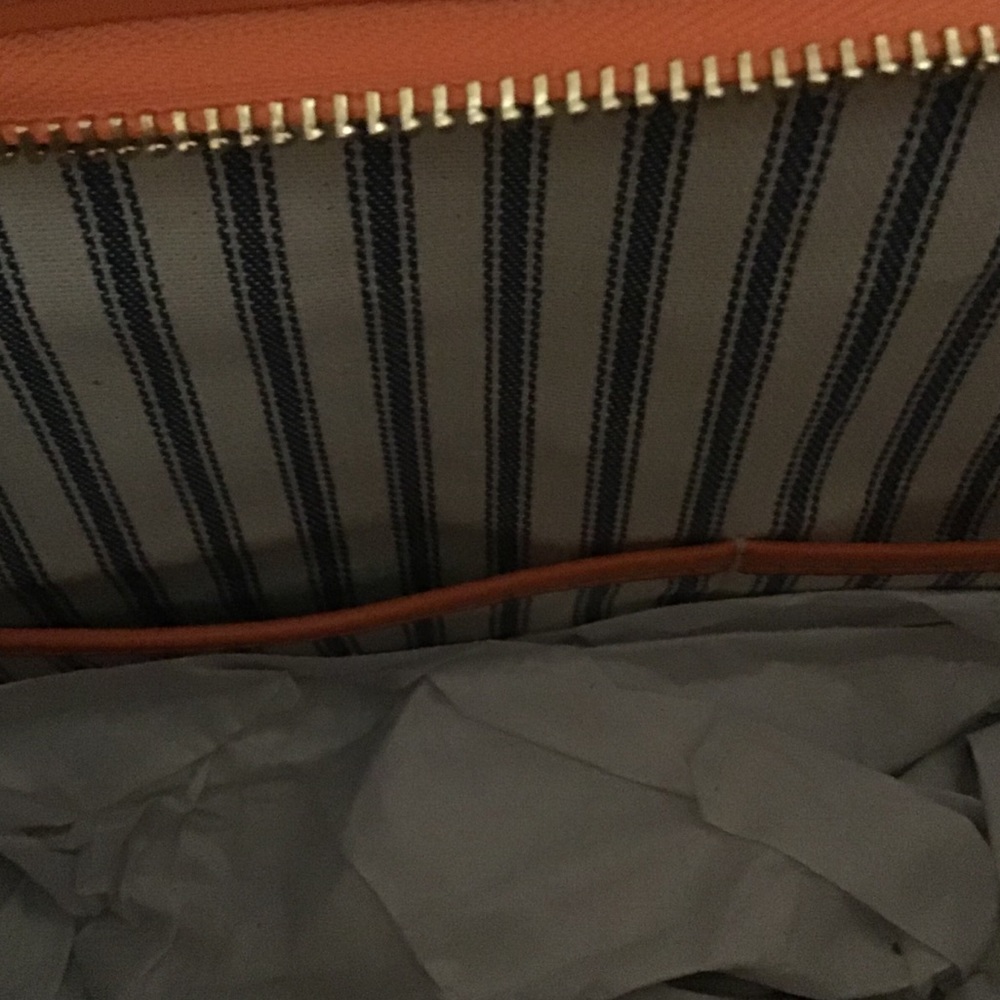 Dooney & Bourke Camden Woven Tote - Orange - Picture 6 of 13